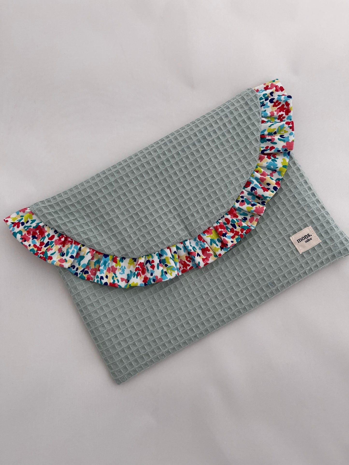 Neceser waffle green