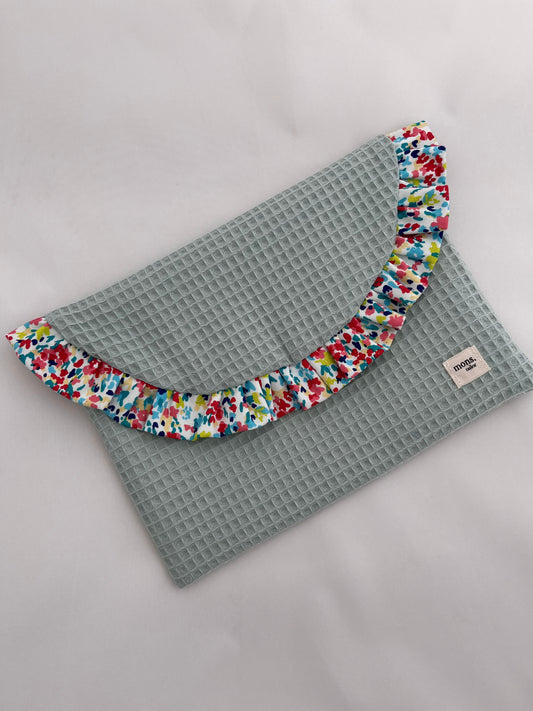 Neceser waffle green