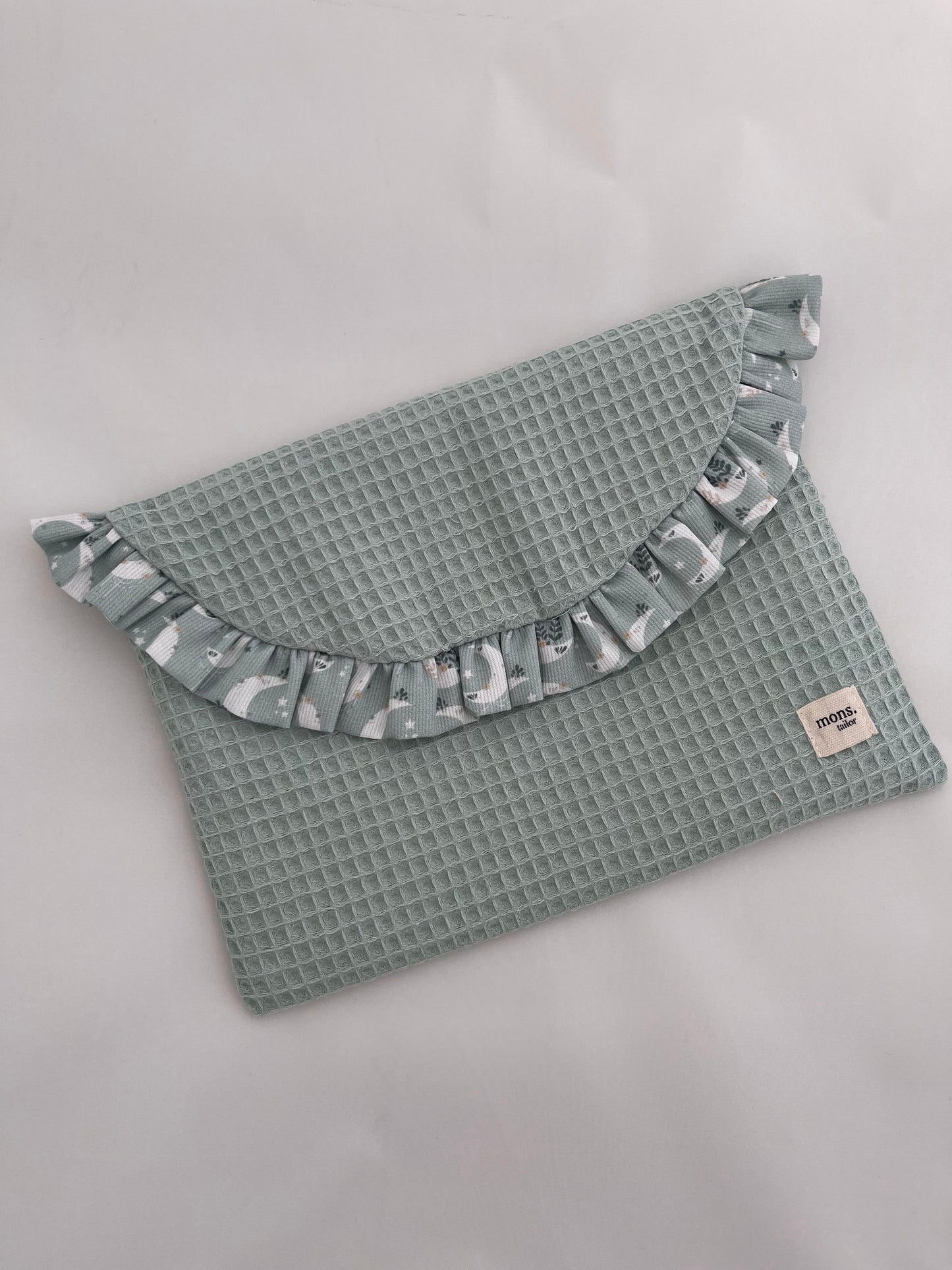 Neceser waffle green