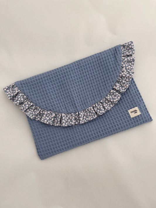 Neceser waffle blue