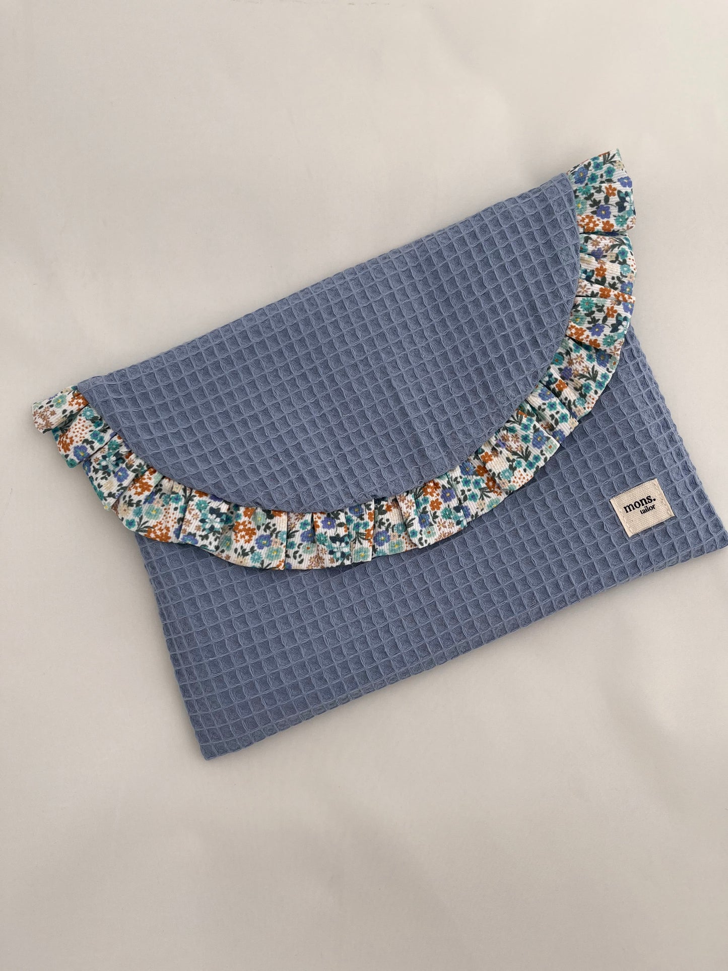 Neceser waffle blue