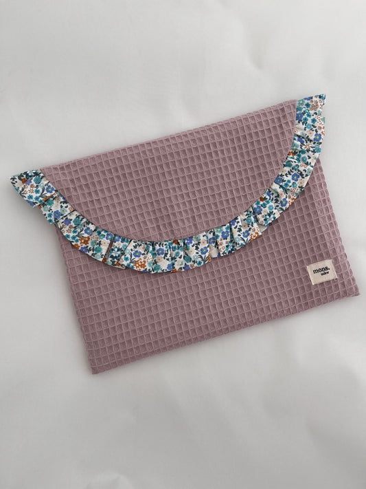 Neceser waffle pink