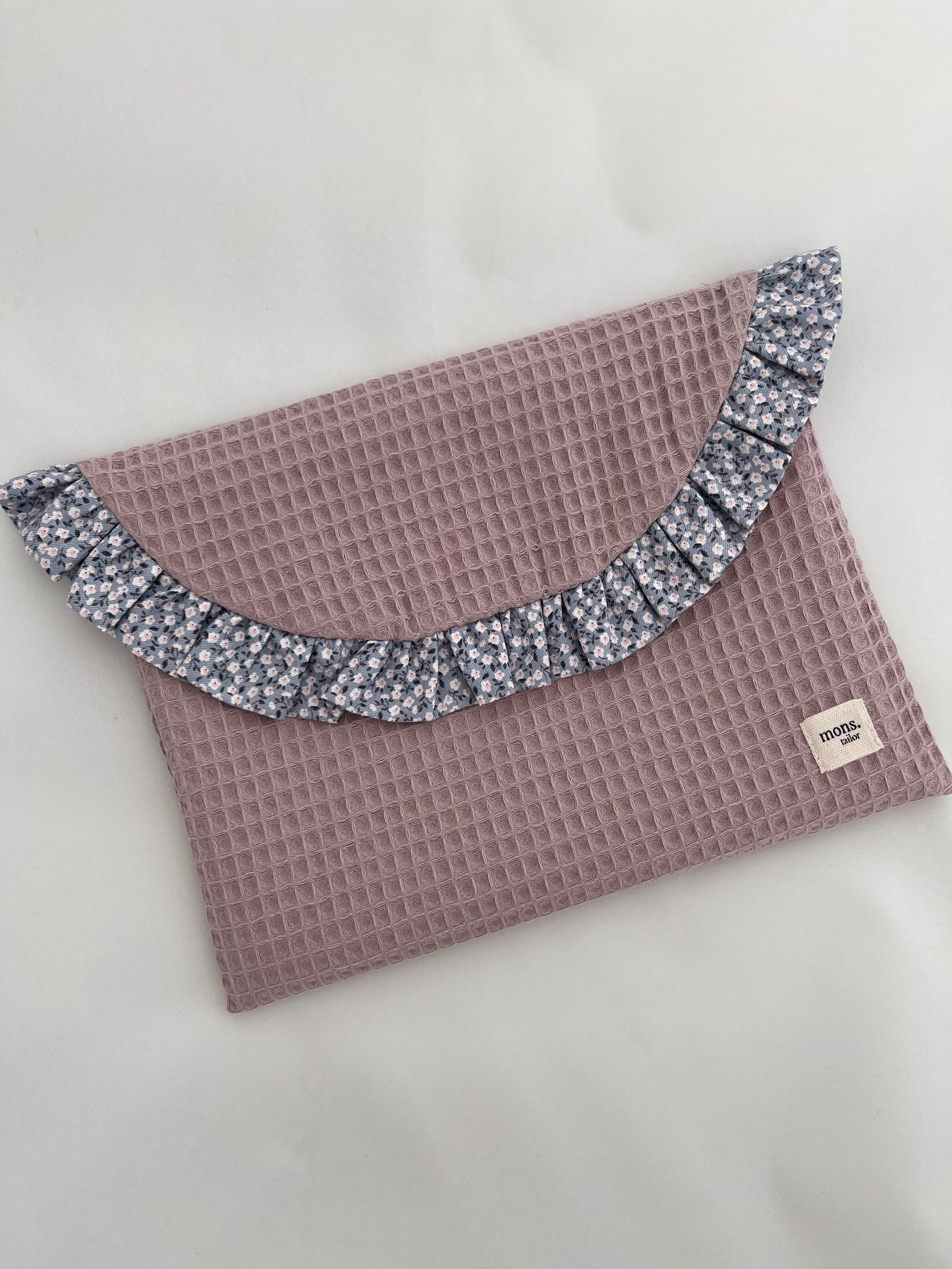 Neceser waffle pink