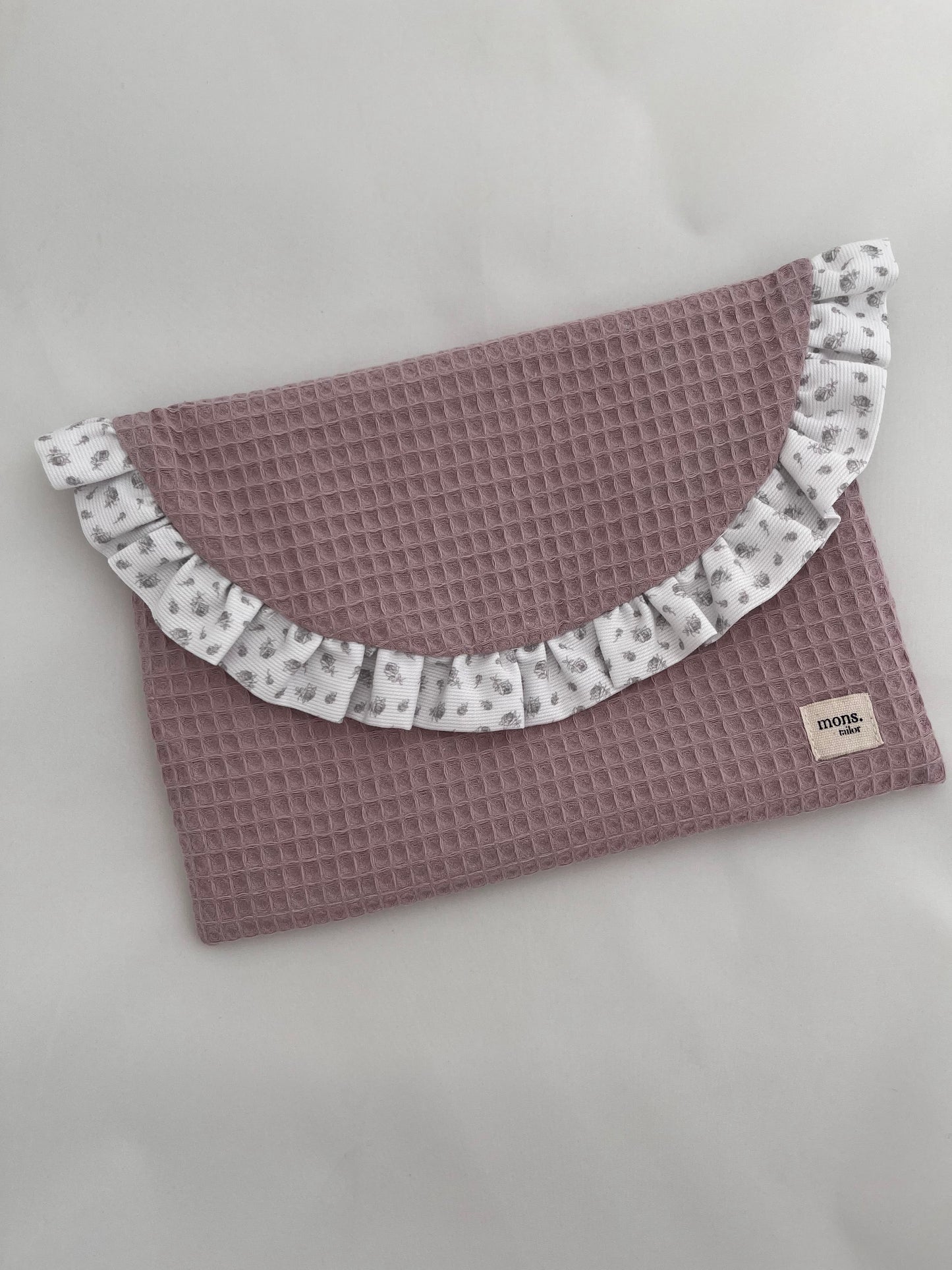 Neceser waffle pink
