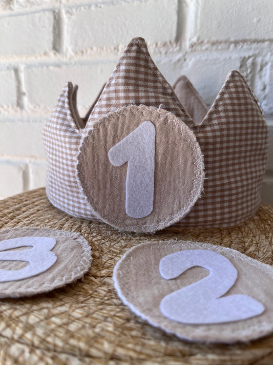 Corona Cumple vichy beis