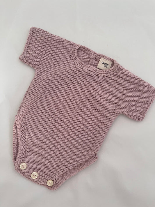 Pelele de manga corta